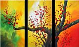 Chinese Plum Blossom Canvas Paintings - CPB0417
